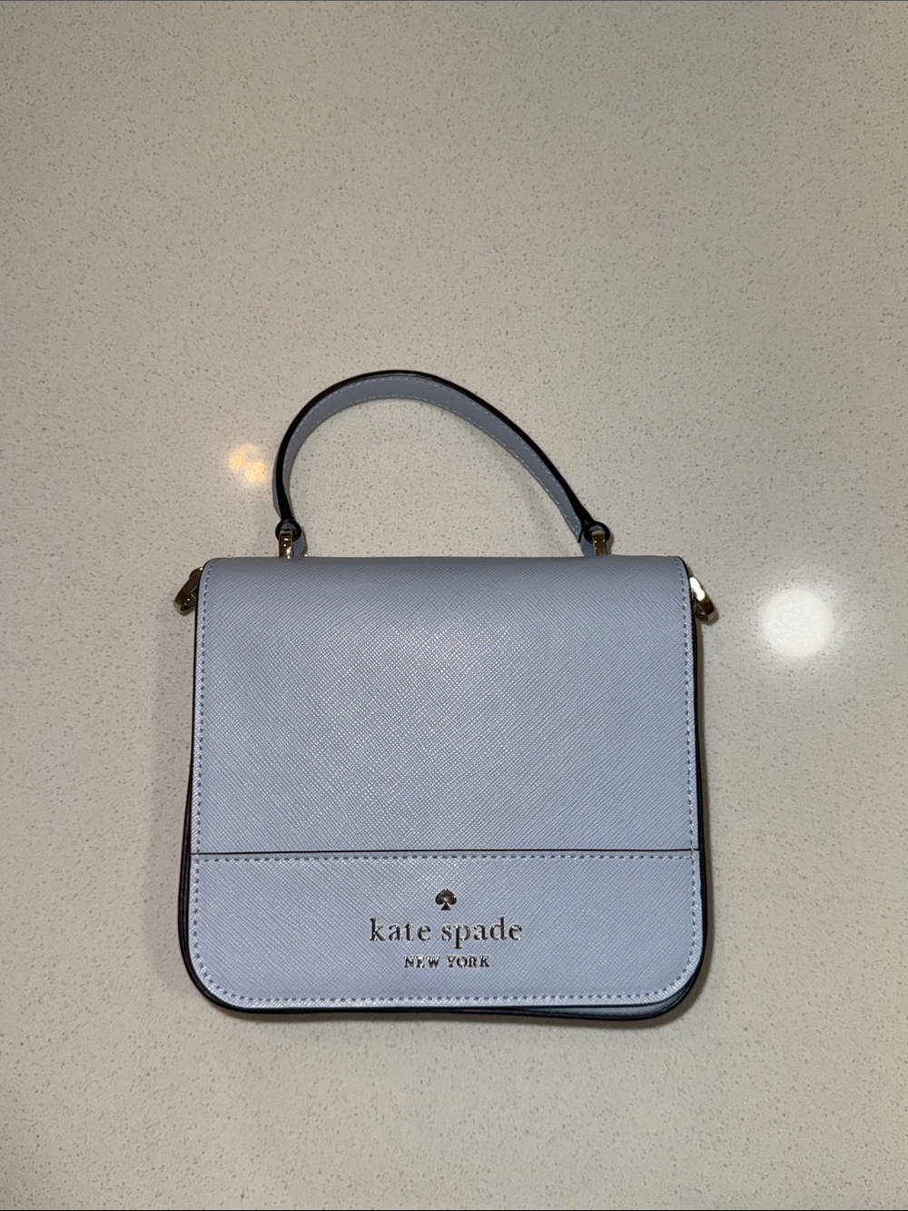 kate spade Baby Blue Top-Handle Crossbody